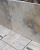 Travertin scabas antic, 40,6 × 61 × 1,2 cm