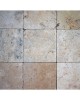 Travertin antic country pentru pavaj, 30,5 × 30,5 × 3 cm