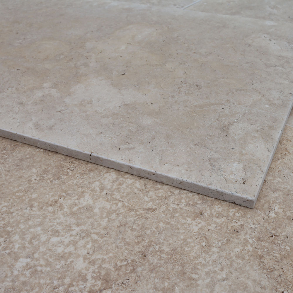 Travertin clasic crosscut walnut, 40 × 60 × 1,2 cm