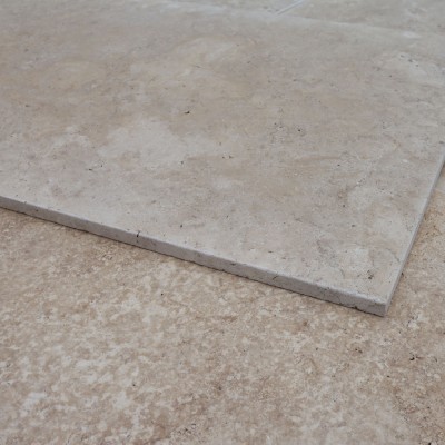 Travertin clasic crosscut walnut, 40 × 60 × 1,2 cm