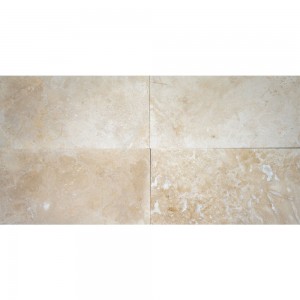 Travertin clasic chituit, 40,6 × 61 × 1,2 cm