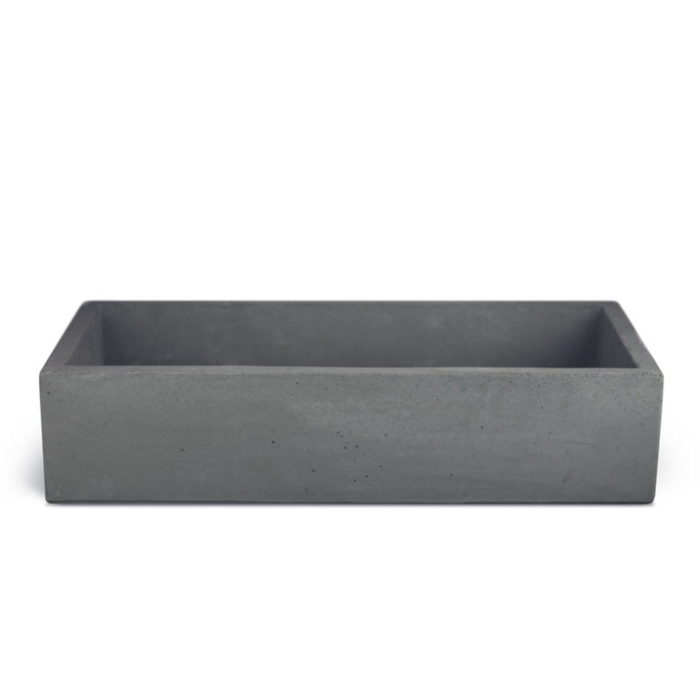 Chiuvetă din beton Madrid XL, negru