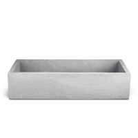 Chiuvetă din beton Madrid XL, gri