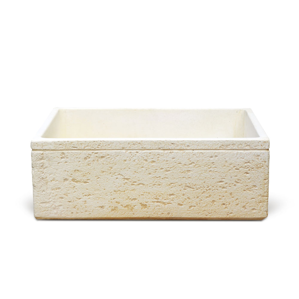 Chiuvetă din beton Tufa, bej